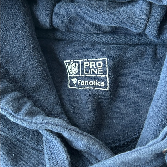 Fanatics Chicago Bears Blue Hoodie Men’s size Large - Picture 5 of 8